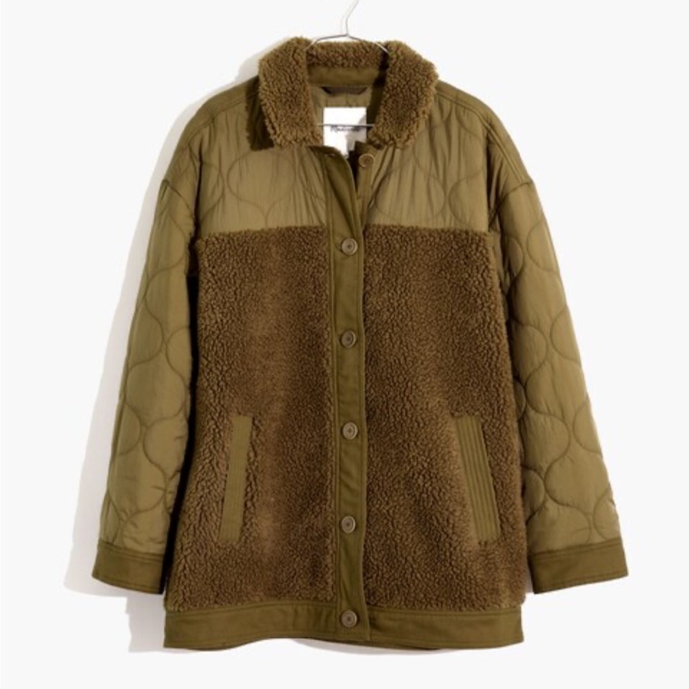 Madewell Hybrid Sherpa Jacket